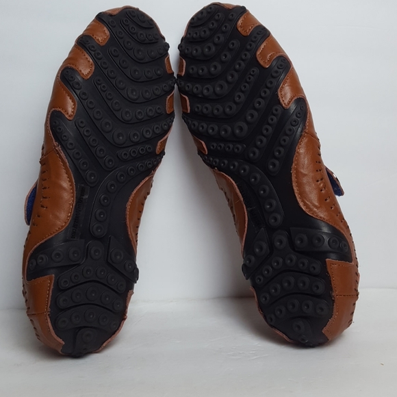 Coffee Leather Shoes Cowhide Chic Casual - Picture 7 of 8